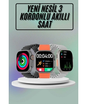 Akıllı Saat Çok Fonksiyonlu Uzun Pil Ömürlü Çağrı Cevaplayabilen Kol Saati