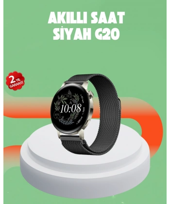 Akıllı Saat – Dokunmatik Ekran, Kalp Atışı ve Spor Takibi