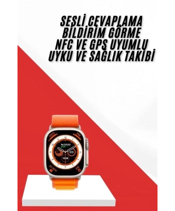 Akıllı Saat GPS Özelliği Bildirim Görme Adımsayar Sesli Görüşme Yapabilen