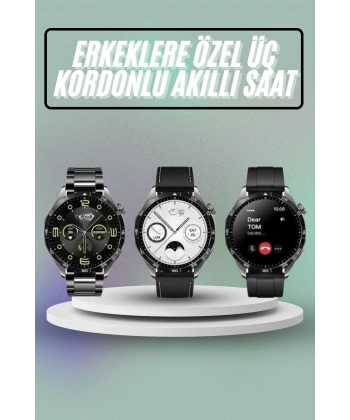 Akıllı Saat Ios Ve Android Tüm Telefonlara Uyumlu Çok Fonksiyonlu Amoled Ekran