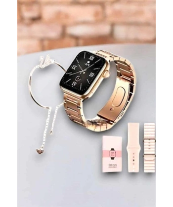 Akıllı Saat Kadınlara Uyku Ve Sağlık Takibi Yapabilen Bileklik Hediyeli