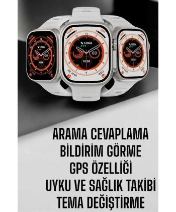 Akıllı Saat Nabız Ölçebilen Yeni Nesil GPS ve Adımsayar Özelliği
