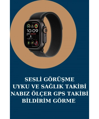 Akıllı Saat Nabız Ölçer Uyku Takibi Adımsayar Alarm ve Hatırlatıcı Çağrı Cevaplama