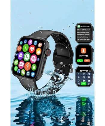 Akıllı Saat Sağlık Takibi ve Akıllı Özelliklerle Donatılmış Modern Akıllı Saat