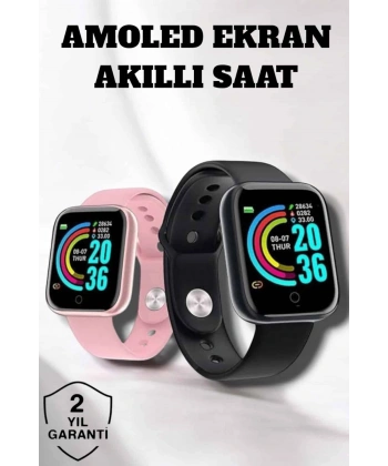 Akıllı Saat Sağlık Takibi ve Akıllı Özelliklerle Donatılmış Modern Akıllı Saat