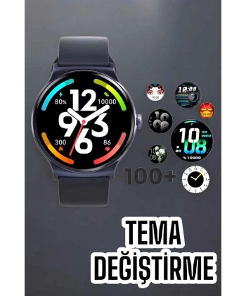 Akıllı Saat Sesli Görüşme Bluetooth Bağlantılı 3 Kordonlu