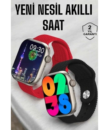 Akıllı Saat Tema Değiştirme Uyku ve Sağlık Takibi Bluetooth Bağlantılı