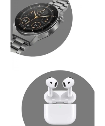 Akıllı Saat ve Kulaklık Seti Bildirim Görme Arama Cevaplama ANC Özelliği