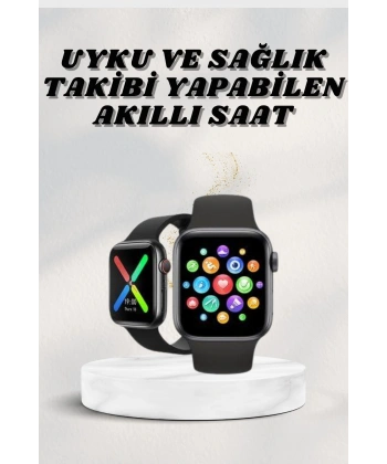 Akıllı Saat Wireless Şarj Yüksek Çözünürlüklü Müzik Dinleme Sesli Cevaplama