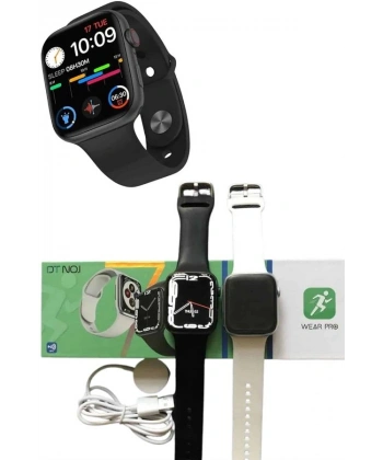 Akıllı Saat Wireless Şarj Yüksek Çözünürlüklü Müzik Dinleme Sesli Cevaplama