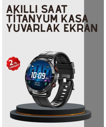 Akıllı Saat Yeni Model Sesli Asistan Bildirim Görme Bluetooth Bağlantılı Müzik Dinleme