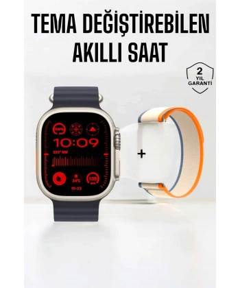 Akıllı Saat Yeni Nesil Sesli Asistan Uyku ve Sağlık Takibi Adımsayar