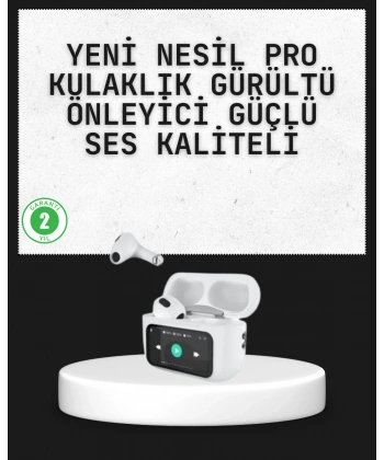 Akıllı Sensörlü Su Geçirmez Bluetooth Kulaklık Güçlü Batarya ve Bass