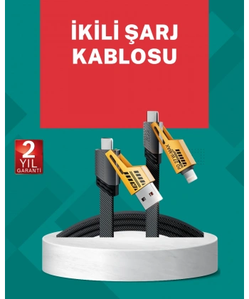 Akıllı Telefon Tablet Laptop Uyumlu 65W Güçlü Veri Kablosu