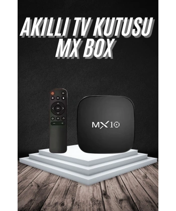 Akıllı TV kutusu Mx Box Android 7.1 TV kutusu 2.4G Wifi