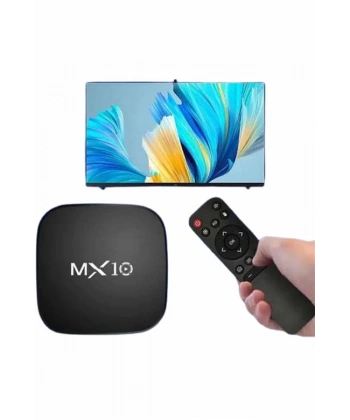 Akıllı TV kutusu Mx Box Android 7.1 TV kutusu 2.4G Wifi