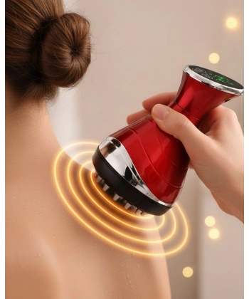 Akıllı Vakumlu Masaj Aleti Isı ve Titreşim Destekli Kupa Terapi Cihazı