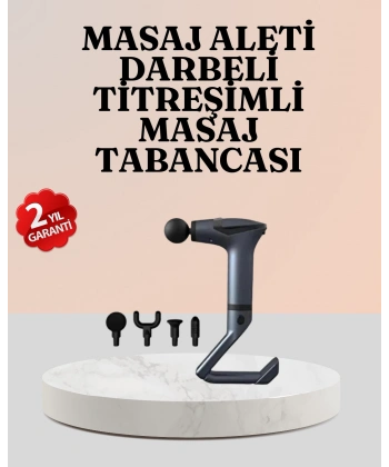 AKTÜEL 3in1 Taşınabilir Şarjlı Titreşimli Masaj Cihazı Çok Fonksiyonlu