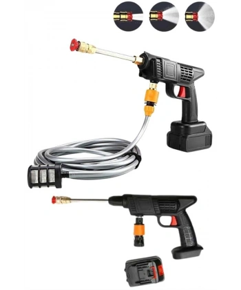 Akülü Oto Araç Yıkama Yüksek Basınçlı Araba Yıkama Makinesi Şarjlı