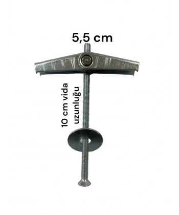 Alçıpan Askı Dübel Yaylı 12X95 5 Adet