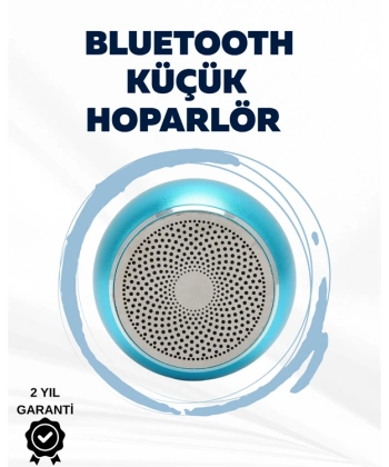 Alüminyum Gövdeli Mini Bluetooth Hoparlör – Dayanıklı ve Şık Tasarım