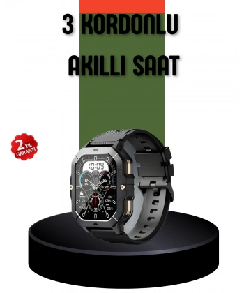 AMOLED Ekranlı Akıllı Saat 10 Gün Pil Ömrü