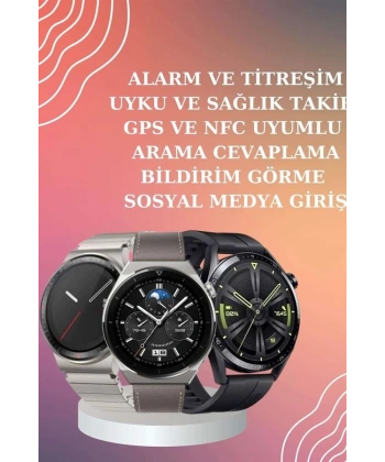 ANC Özellikli Bluetooth Kulaklık ve Amoled Ekran Akıllı Saat Uyku ve Sağlık Takibi Nabız Ölçer