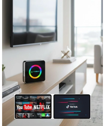 Android Auto CarPlay Kablosuz Bağlantı Sağlayan Araç Adaptörü