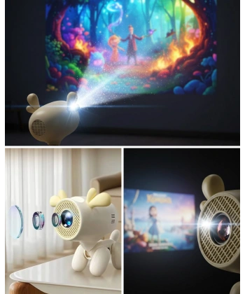 Android Sistemli 4K Projeksiyon 36W Dolby Sesli