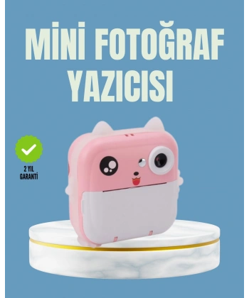 Anında Baskı ve Yüksek Çözünürlüklü Çift Lensli Fotoğraf Makinesi