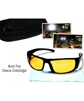 Anti Far Gece Görüş Gözlüğü