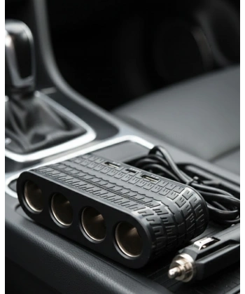 Araç Çakmak Çoklayıcı USB ve Type C Destekli Güçlü ve Güvenli Kullanım