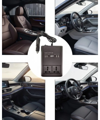 Araç Çakmak Girişli Güç İnvertörü 150W