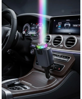 Araç Çakmak Girişli Şarj Cihazı Nemlendirici ve Aromaterapi Özellikli