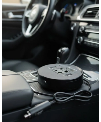 Araç İçi Power Inverter Çoklu USB Girişli Hızlı ve Güvenli Şarj