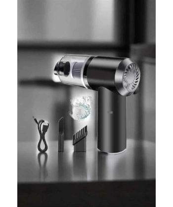 Araç İçi Süpürge Filtreli Şarjlı Süpürge Vakumlu Yıkanabilir