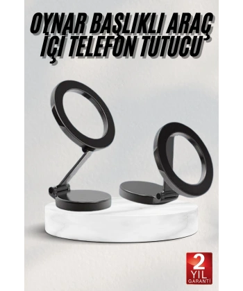 Araç Içi Telefon Tutucu İOS Uyumlu Magsafe Manyetik Mıknatıslı