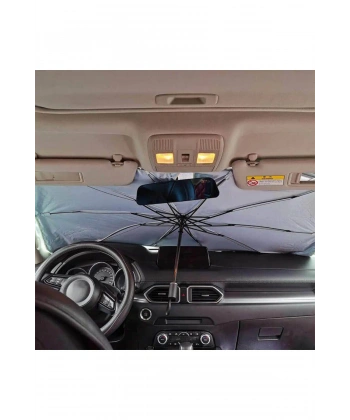 Araç Şemsiyesi Bütün Araçlara Uyumlu Katlanabilir Şemsiye Güneşlik