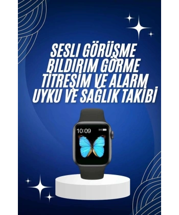 Arama Cevaplayabilen Akıllı Saat Bluetooth Bağlantılı Sosyal Medya Girişli