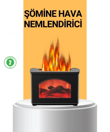 Aromaterapi Destekli Ultrasonik Nemlendirici USB Bağlantılı Sessiz Model