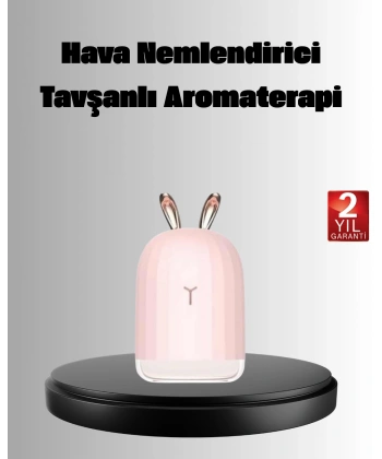 Aromaterapi Uyumlu Hava Nemlendirici – Ultrasonik Sessiz Difüzör