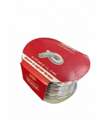 Aspilatör Borusu Telli 127 mm 2 Metre