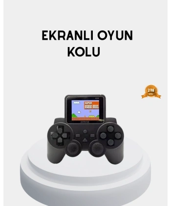 Atari S10 Retro Oyun Konsolu – 520 Nostaljik Oyun, TV Bağlantılı, Şarjlı ve Taşınabilir