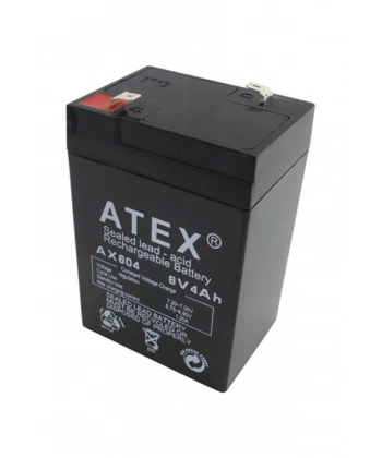 ATEX Akü 6v 4a (10.5x7x4.5cm)