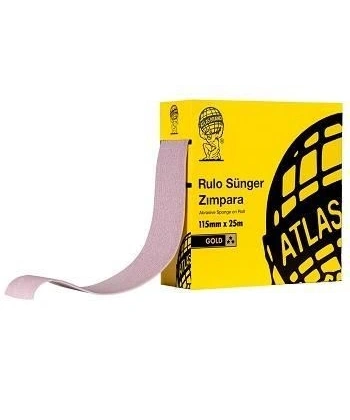 Atlas Gold 80 Kum Sünger Zımpara 115 mm 1 Metre