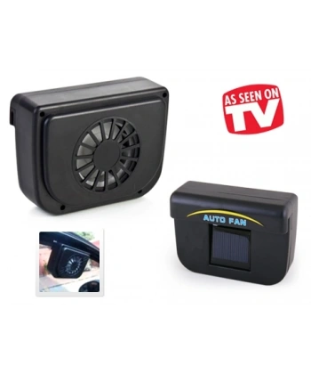 Auto Fan Güneş Enerjisiyle Çalışan Araç İçi Soğutucu