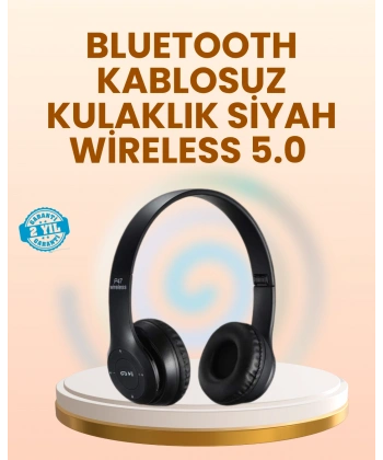 Ayarlanabilir Baş Bandı ve Yumuşak Kulak Yastıklı Bluetooth Kulaklık