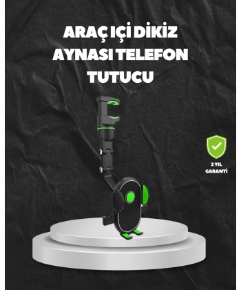 Ayarlanabilir Dikiz Aynası Telefon Tutucu Sağlam ve Şık Tasarım