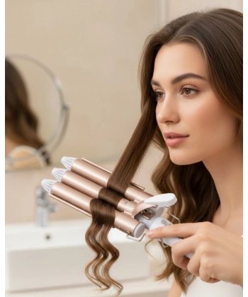 Ayarlanabilir Isılı Bukle Saç Maşası