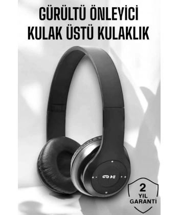 Ayarlanabilir Kafa Bandı ile Yüksek Performanslı Bluetooth Kulaklık